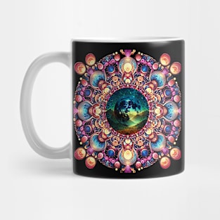 Lunar kaleidoscope Mug